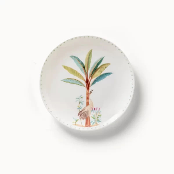Eterna Crane Quarter Plates - Set of 2
