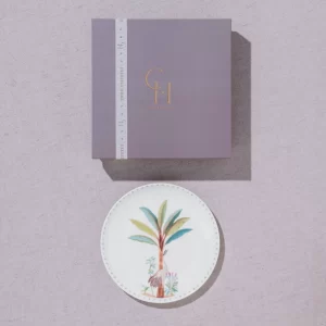 Eterna Crane quarter plates in gift box