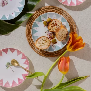 Eterna Tree tapas plate styled on table