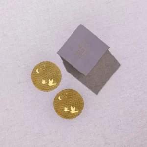 Masion Lustré Dove coasters in gift box