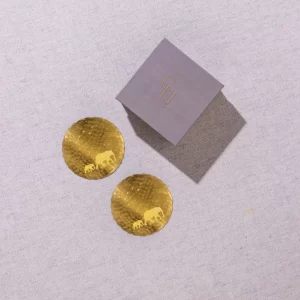 Masion Lustré Elephant coasters in gift box