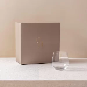 Regent whiskey glasses in premium gift box