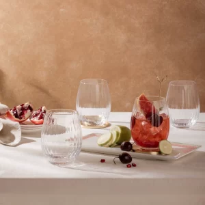 Set of Seren double old fashion glasses styled