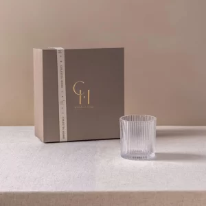 Sunset tea light holder in premium box